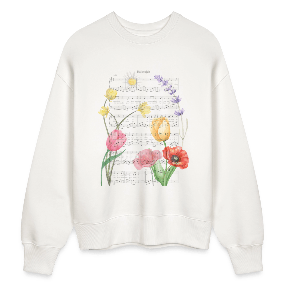 Hallelujah Spring - Organic Pulli - OFF WHITE