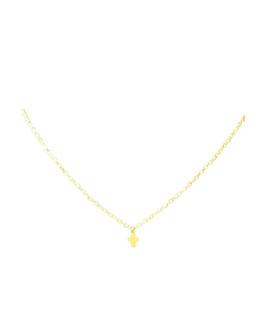 Halskette mit kleinem Kreuzanhänger - Katholisch-Shop